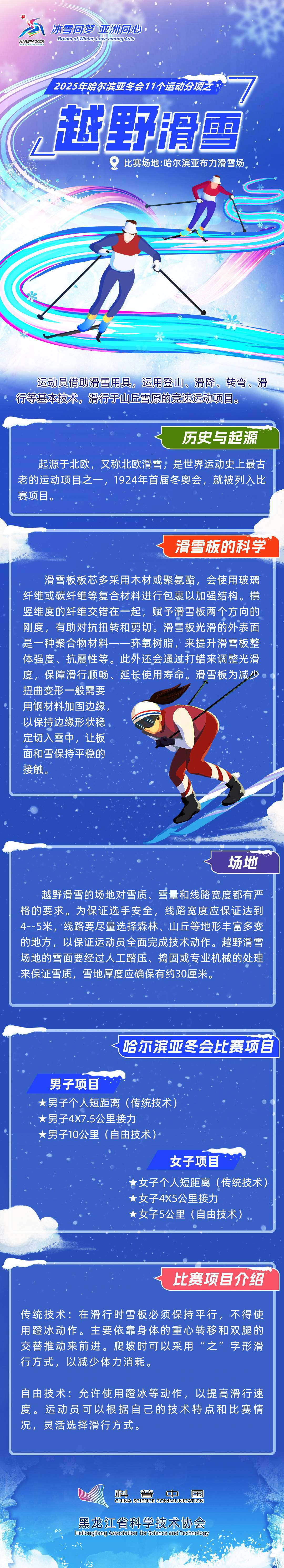 亚冬科普19期丨越野滑雪，科学 “密码” 助力雪道飞驰